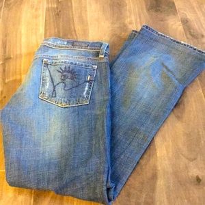 Citizens of humanity 28 skull jeans hemmed